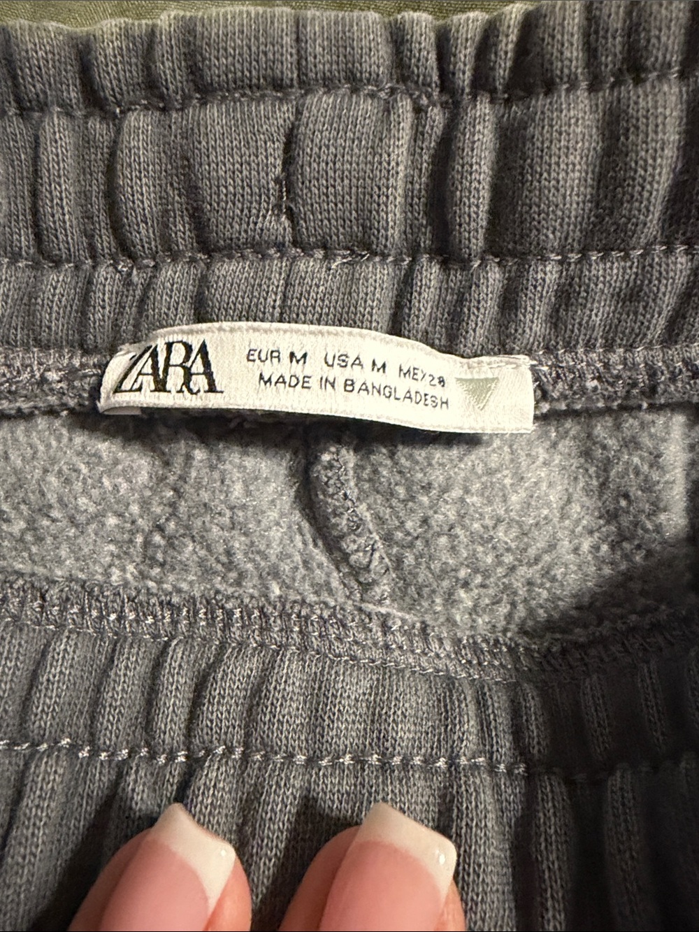 Woman’s Gray Drawstring Sweatpants - Picture 3 of 4